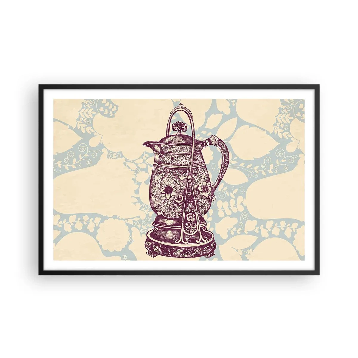 Plagát v čiernom ráme - Krása všedného dňa - 91x61 cm