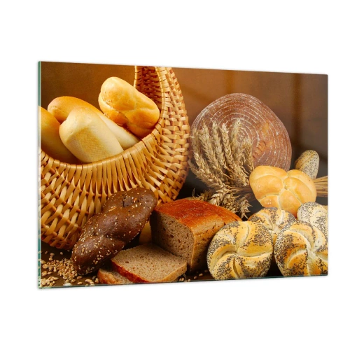 Obraz na skle - Znova sme mali šťastie - 120x80 cm