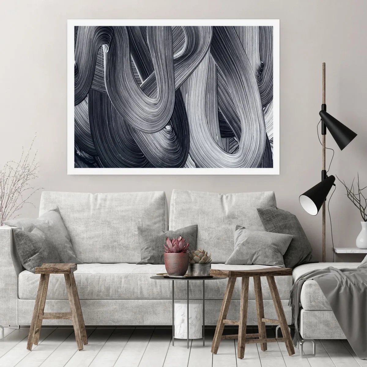 Plagát - Plynulosť reality - 91x61 cm