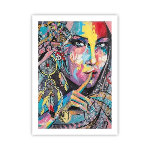 Plagát - Mlč, než pochopíš - 50x70 cm