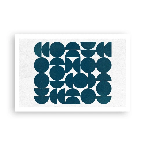 Plagát - Kruhy a polkruhy - 91x61 cm