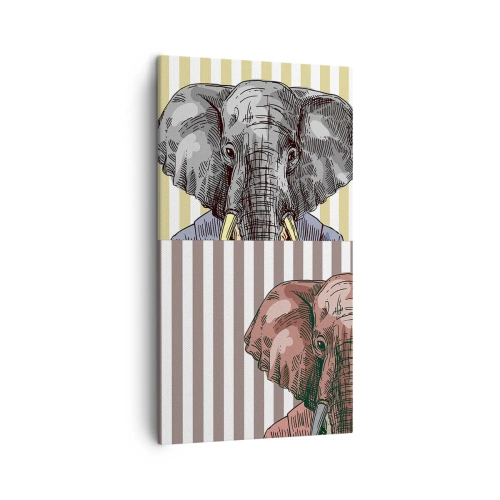 Obraz na plátne - Elegantný od prírody - 45x80 cm