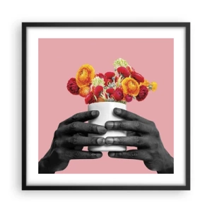 Plagát v čiernom ráme - Apoteóza života - 50x50 cm