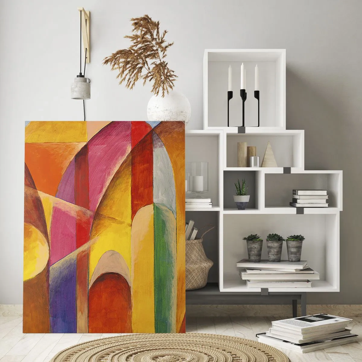 Obraz na skle - Katedrála slnka - 50x70 cm