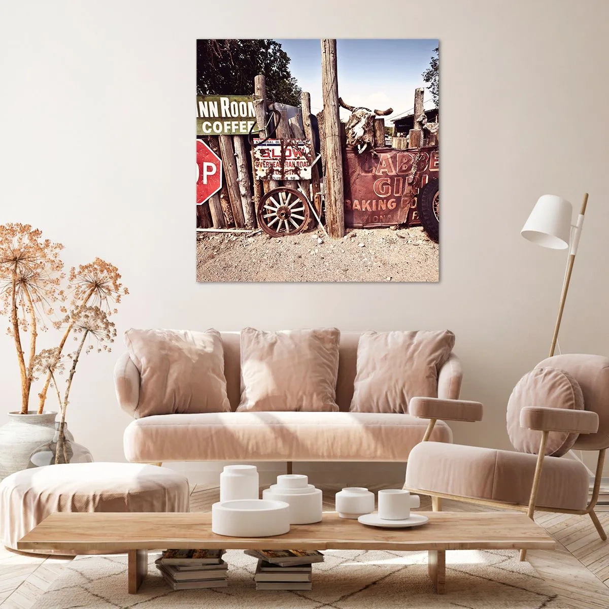 Obraz na plátne - A čas sa zastavil - 40x40 cm