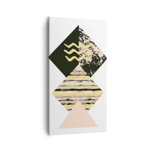 Obraz na plátne - Nie je to tak jednoduché - 55x100 cm