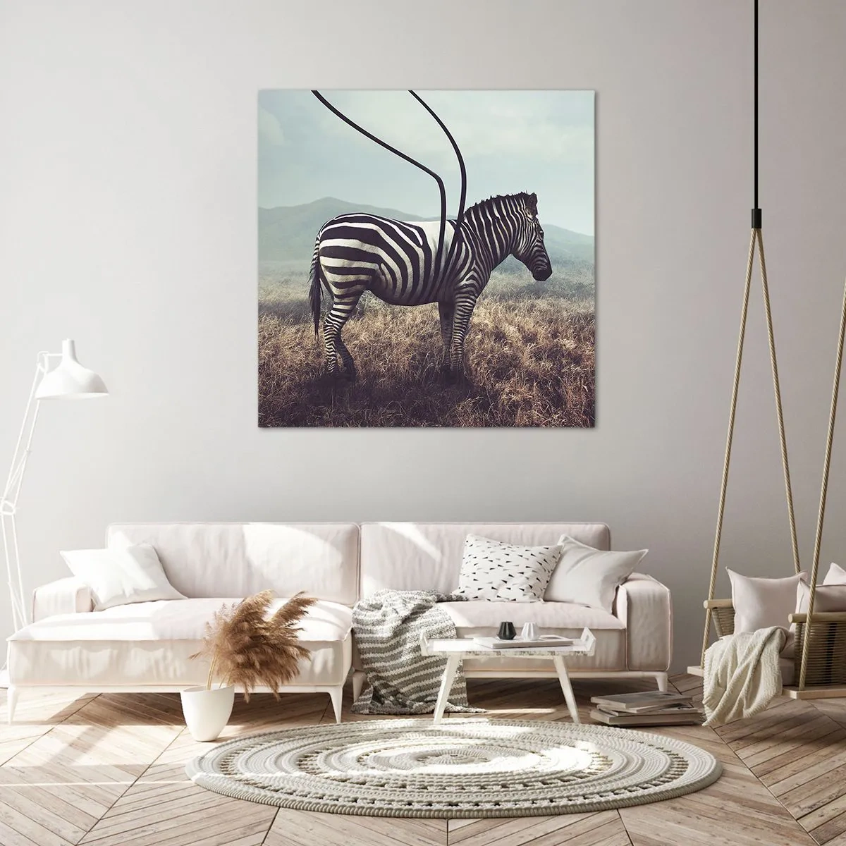 Obraz na plátne - Pozor! Porucha - 40x40 cm