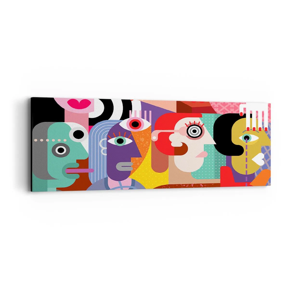 Obraz na plátne - My od pána Picassa - 90x30 cm