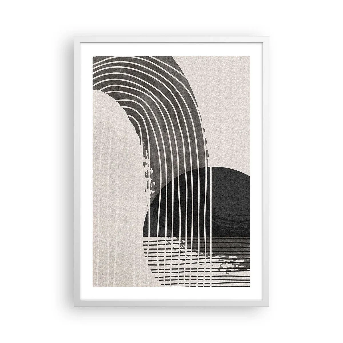 Plagát v bielom ráme - Tam a späť - 50x70 cm