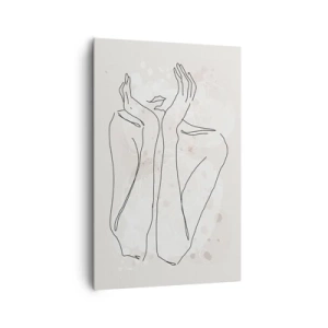 Obraz na plátne - Zasnený okamih - 80x120 cm