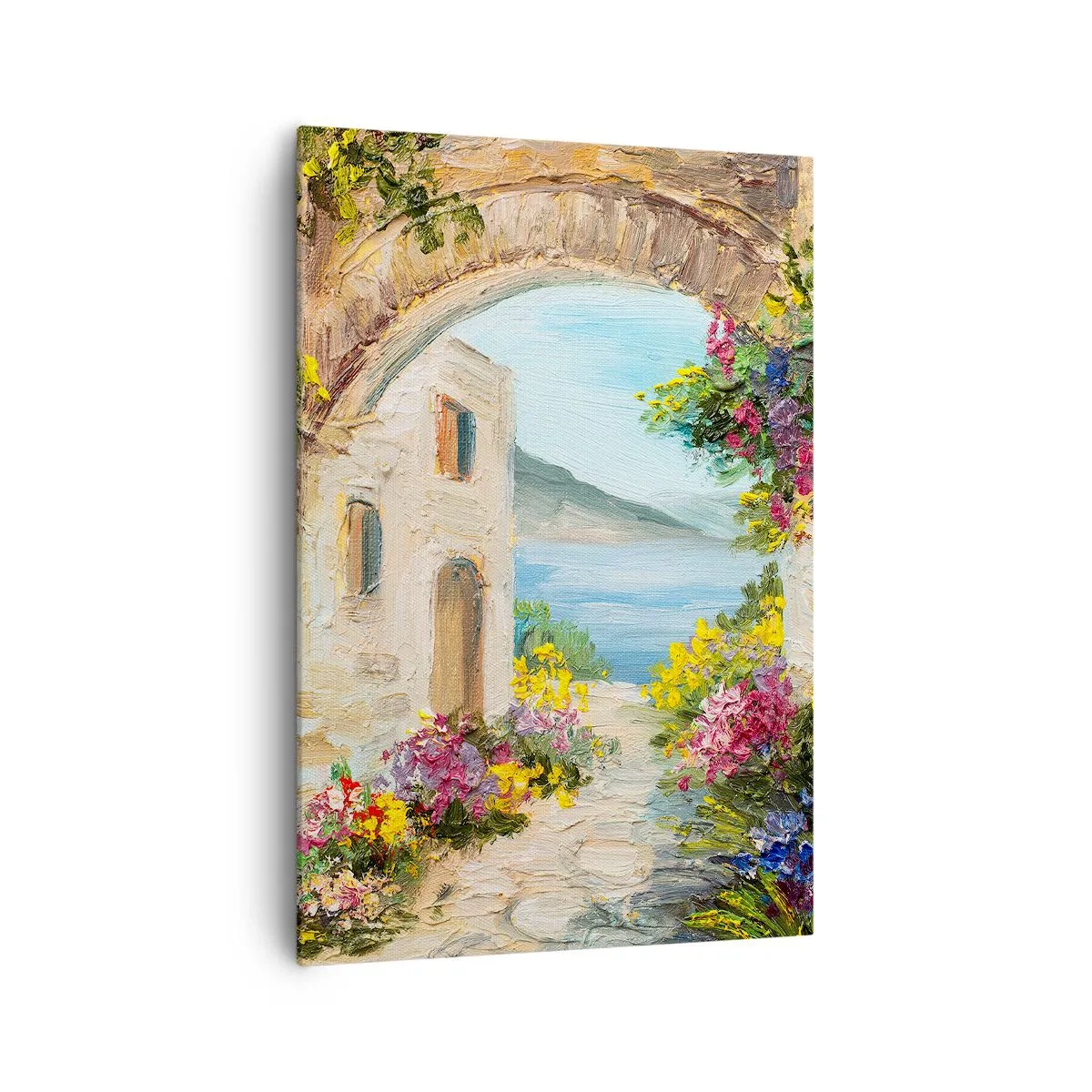 Obraz na plátne - Pôvab pobrežnej krajiny - 70x100 cm