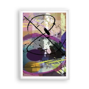 Plagát v bielom ráme - Možno priamo alebo okolo - 70x100 cm