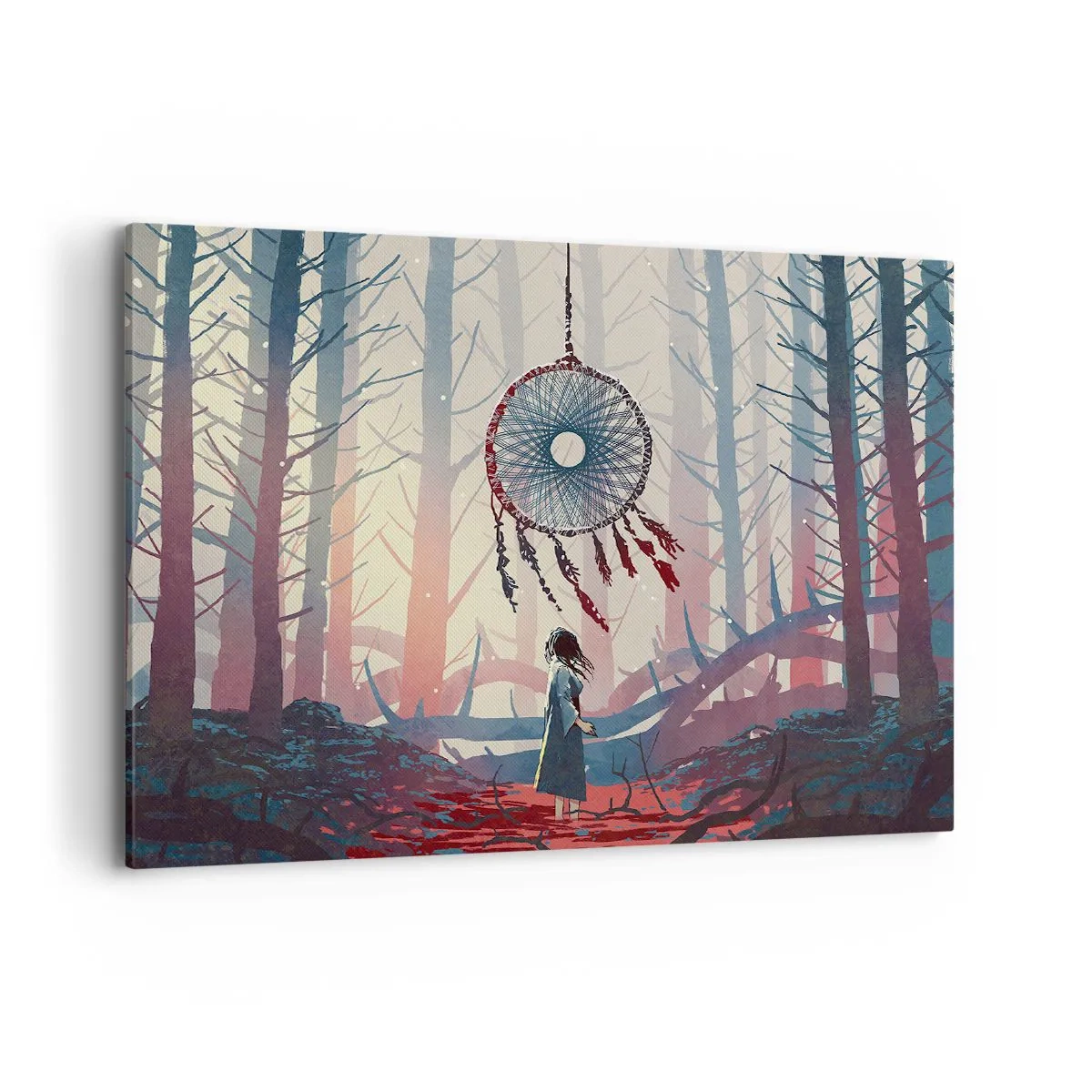 Obraz na plátne - Tajný rituál šťastia - 100x70 cm