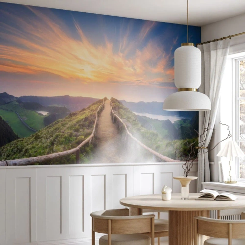 Fototapeta Standard Eco - Blízko neba - Horská krajina, Príroda, Západ slnka - 300x210 cm