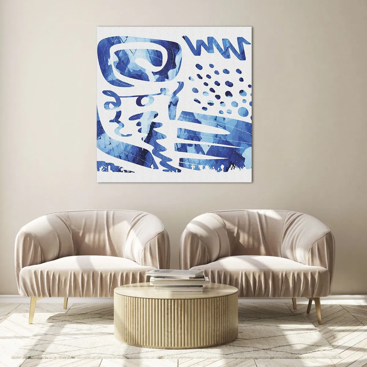 Obraz na skle - Späť ku koreňom - 40x40 cm