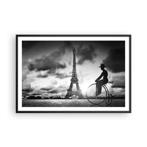 Plagát v čiernom ráme - Túžba po Belle Epoque - 91x61 cm