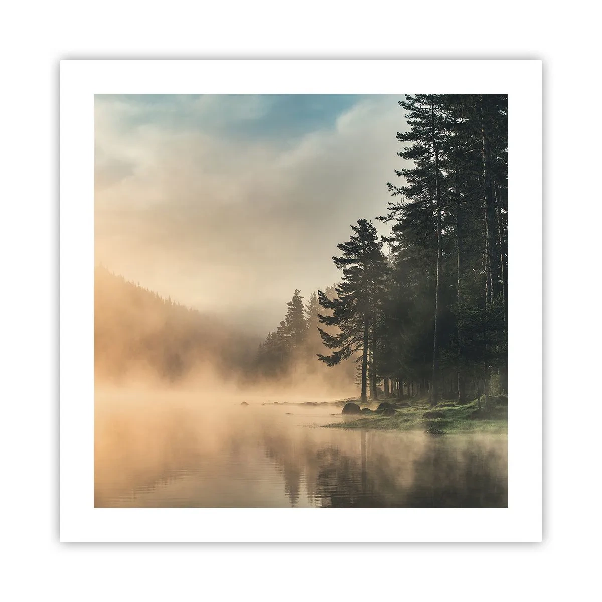 Plagát - Zrodenie dňa - 50x50 cm