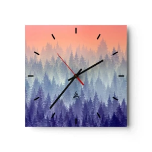 Nástenné hodiny - Vysoko, vyššie, do neba - 30x30 cm