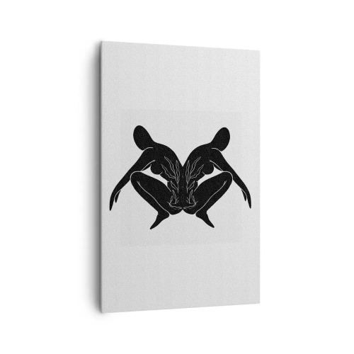 Obraz na plátne - Spoločná duša - 80x120 cm