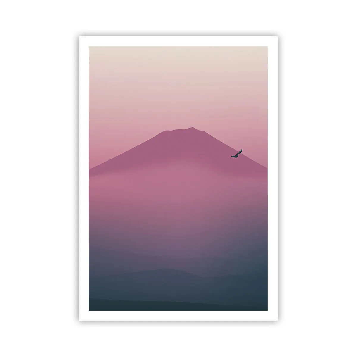 Plagát - Pútnici nad oblakmi - 70x100 cm