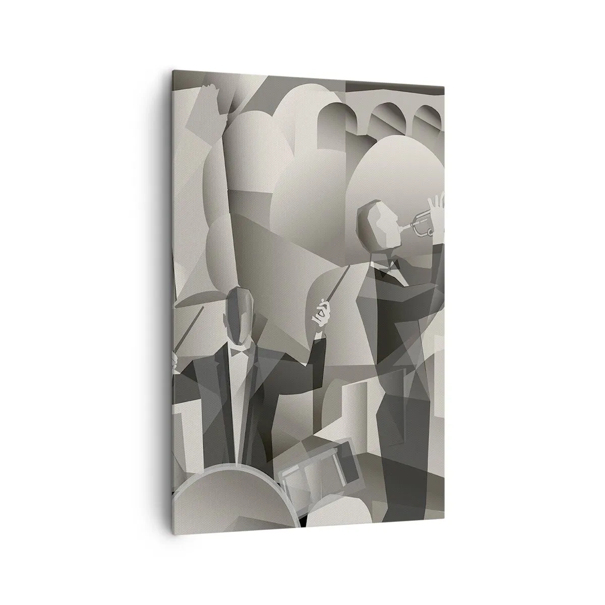 Obraz na plátne - V priestore zvukov - 80x120 cm