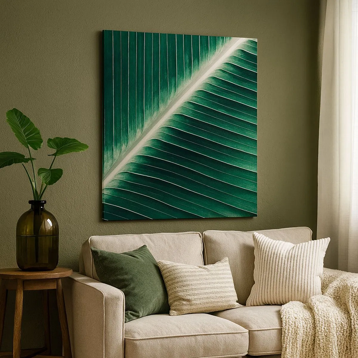 Obraz na plátne - Rytmus prírody - 30x30 cm