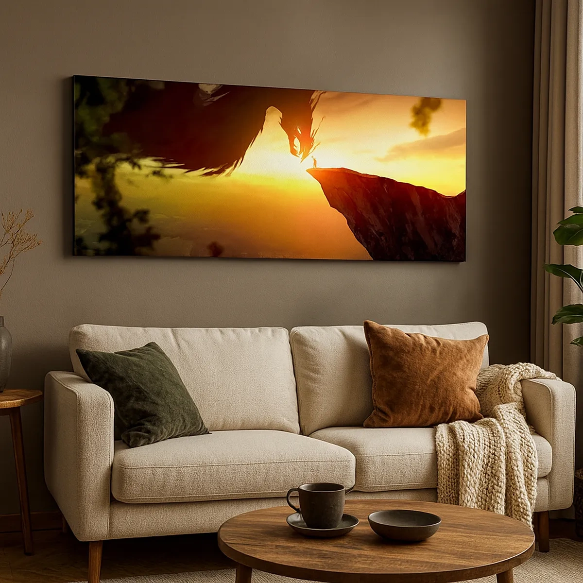 Obraz na plátne - Premožiteľ draka - 30x30 cm