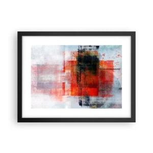 Plagát v čiernom ráme - Žiariaca kompozícia - 40x30 cm