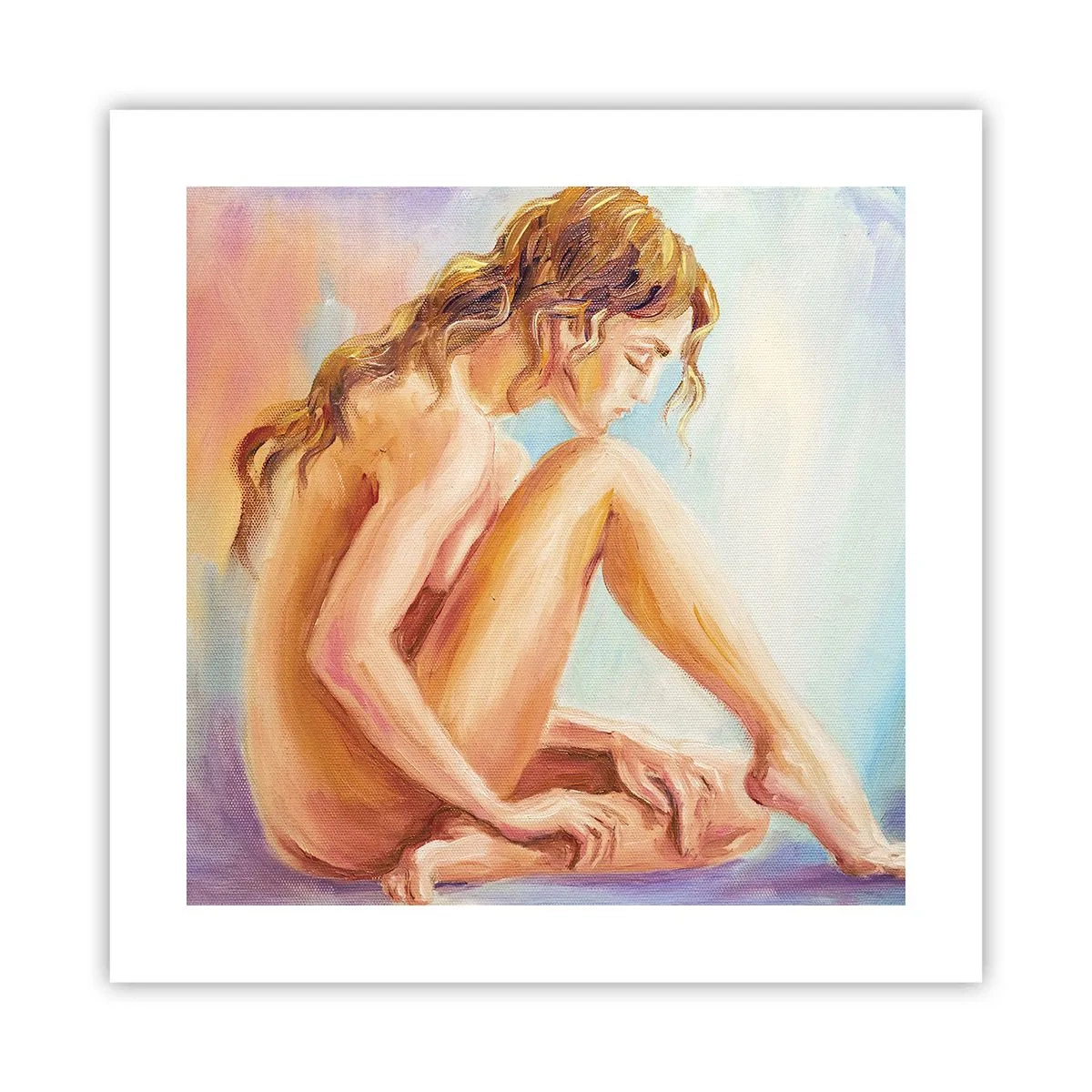 Plagát - Akt mladosti - 40x40 cm