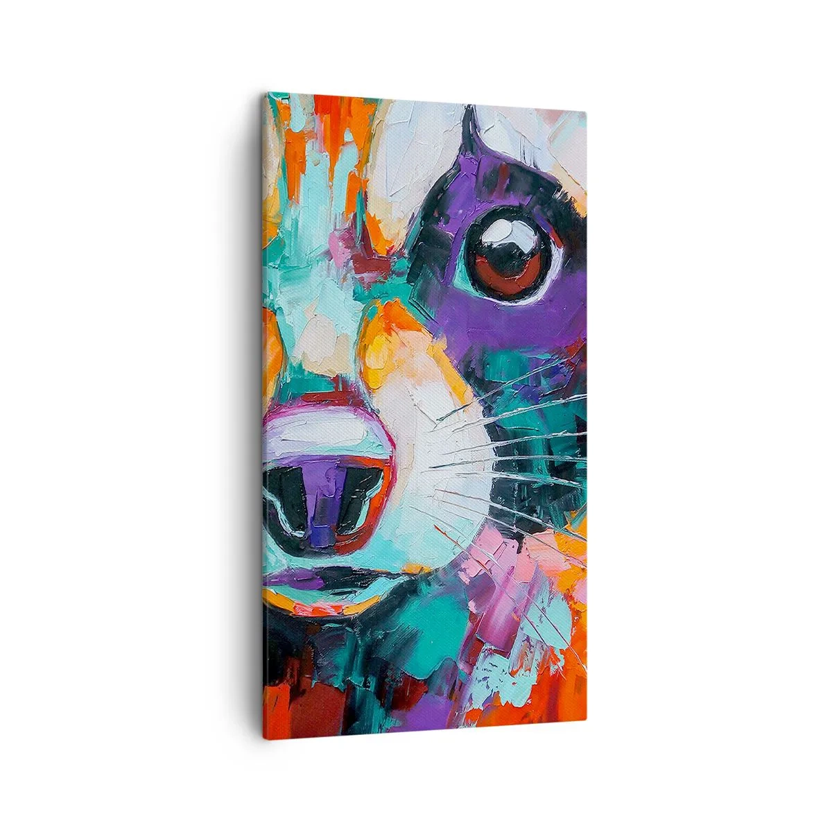 Obraz na plátne - Iba dobré emócie - 45x80 cm