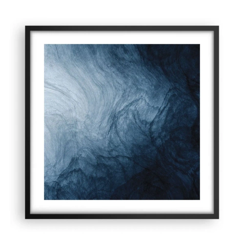 Plagát v čiernom ráme - Siahnuť do hlbín - 50x50 cm