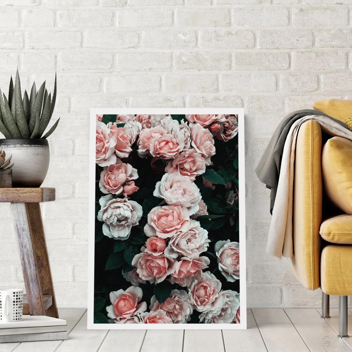 Plagát - Ružový ansámbl - 70x100 cm