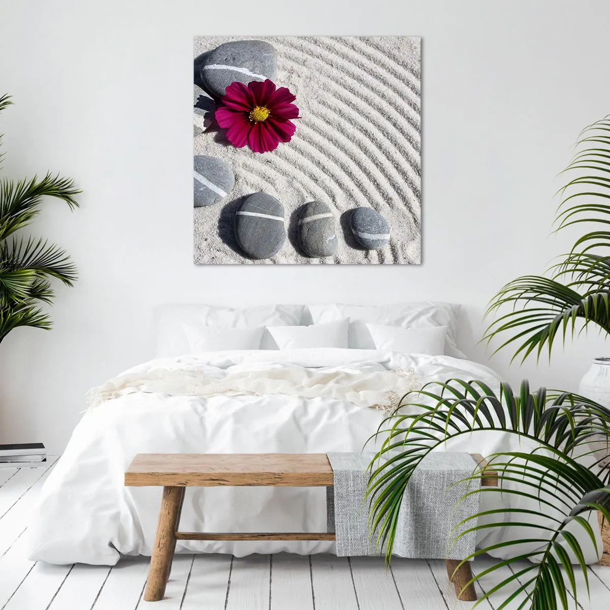 Obraz na plátne - Energia a pokoj magického kruhu prírody - 70x70 cm