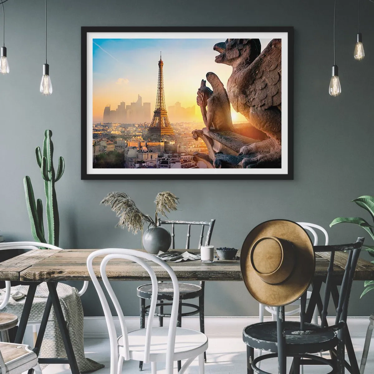 Plagát v čiernom ráme - Veľa sa zmenilo… - 100x70 cm