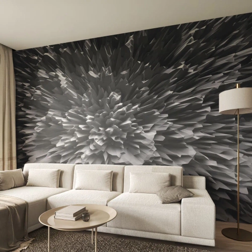 Fototapeta Premium Canvas - Ostrejšie to už nebude - 3D, Moderné, Trojrozmerný - 250x175 cm