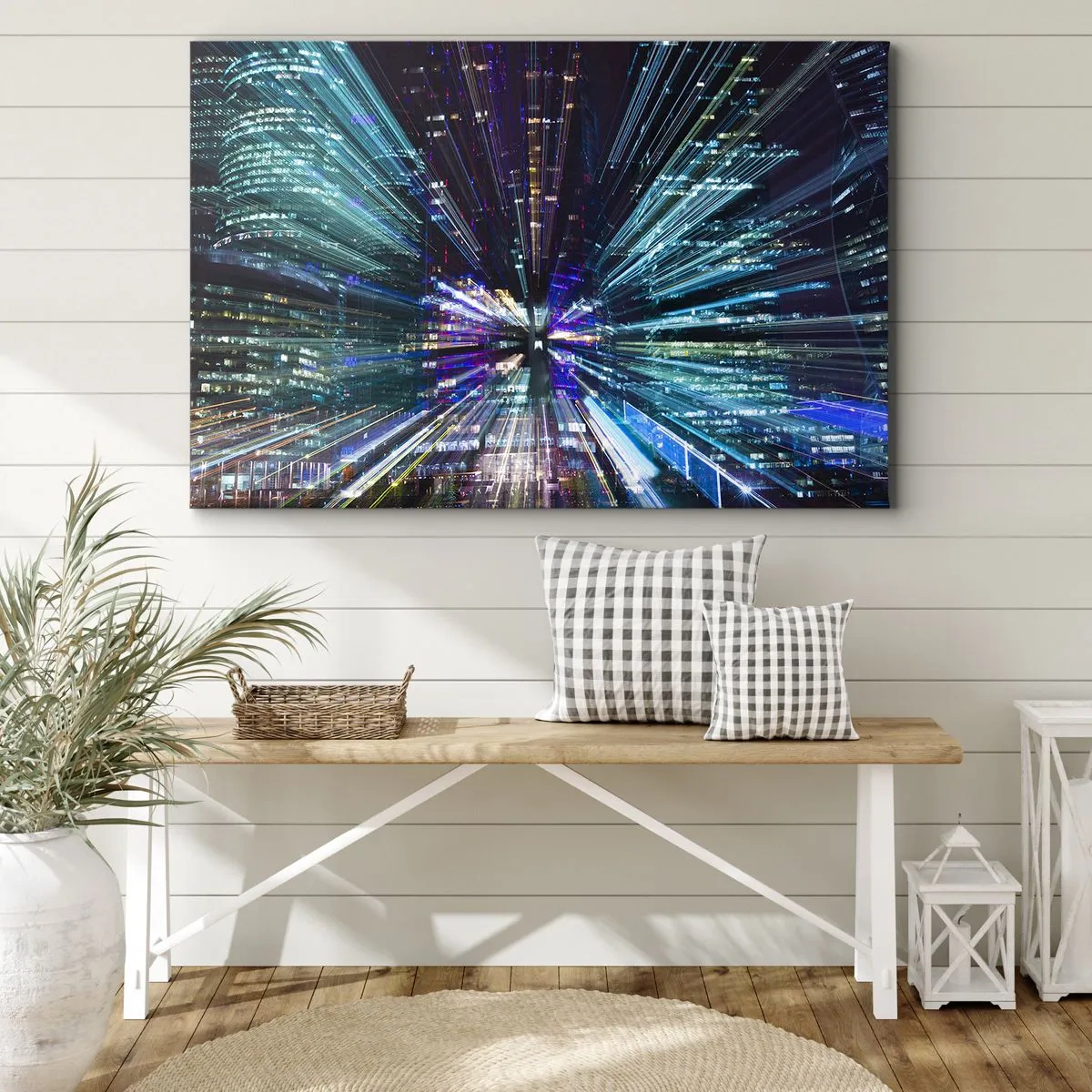 Obraz na plátne - Prechod do hyperpriestoru - 120x80 cm