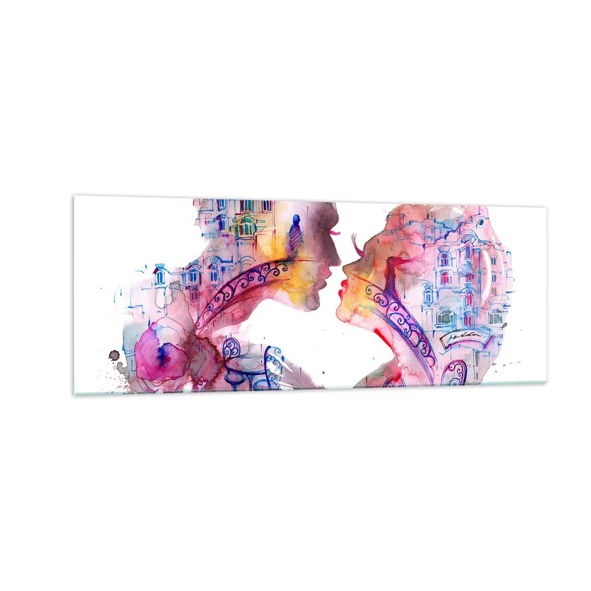 Obraz na skle - Tajomný most vzdychania - 140x50 cm