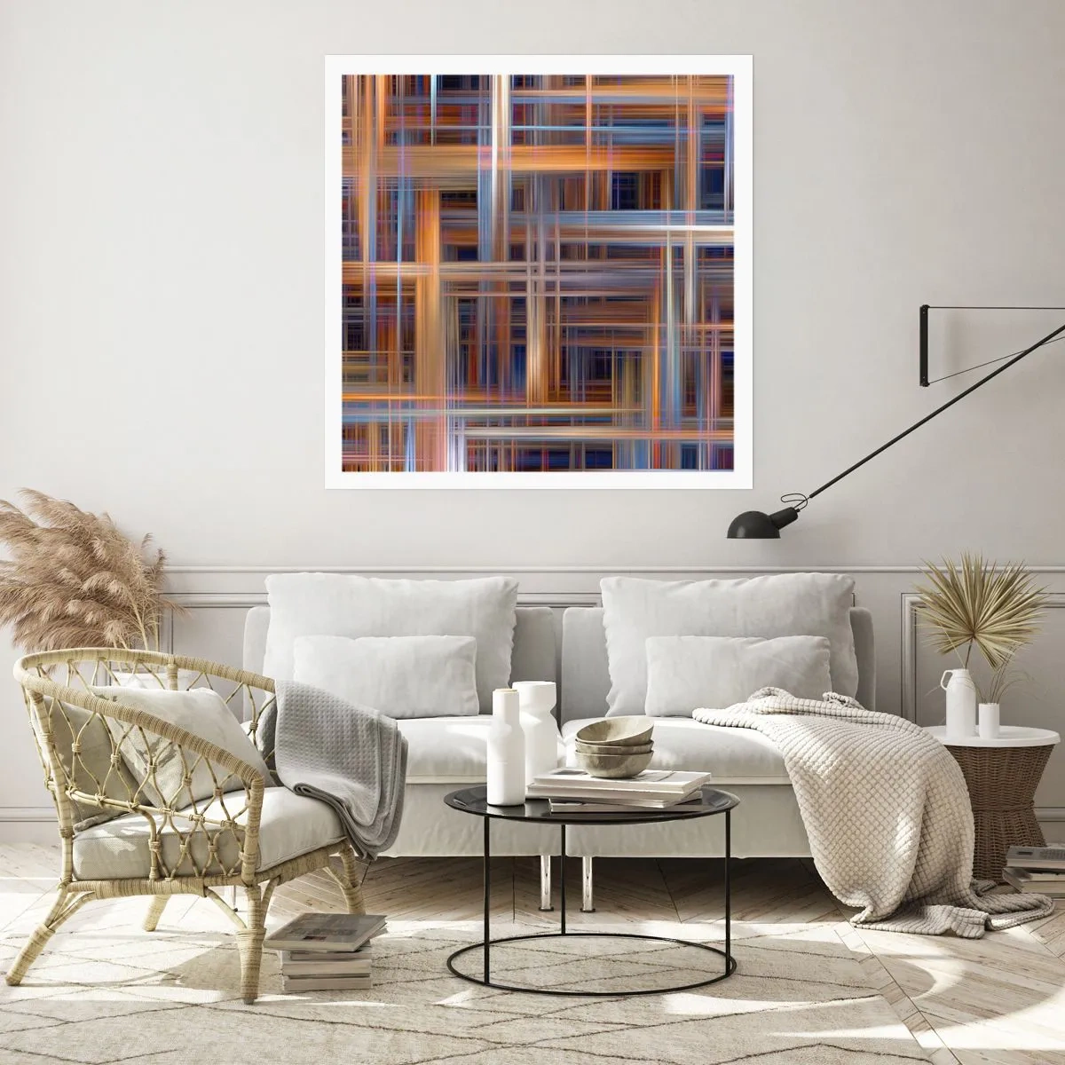 Plagát - Utkané zo svetla - 60x60 cm