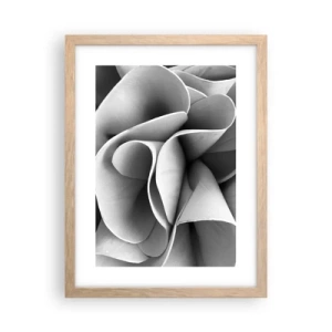 Plagát v ráme zo svetlého duba - Deje sa vo vesmíre - 30x40 cm