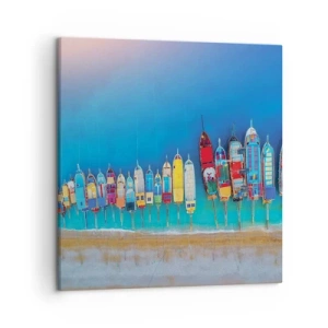 Obraz na plátne - Z vtáčej perspektívy - 50x50 cm