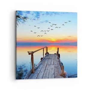 Obraz na plátne - Je čas isť späť… - 70x70 cm