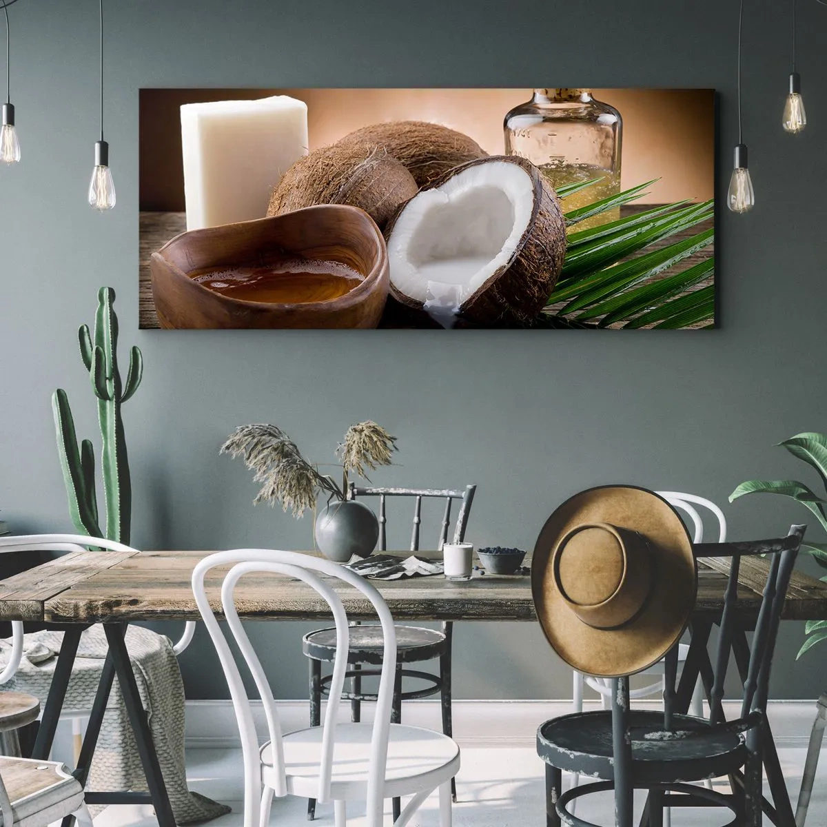 Obraz na plátne - Zdravie z tropických ostrovov - 140x50 cm