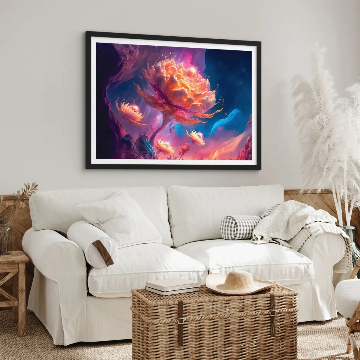 Plagát v čiernom ráme - Iný svet - 70x50 cm