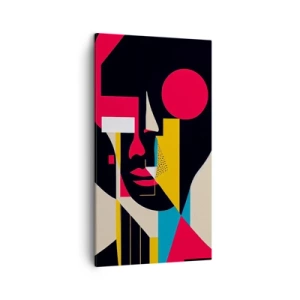 Obraz na plátne - Jej vnútorný svet - 45x80 cm