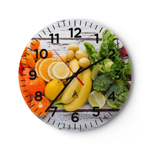 Nástenné hodiny - To nestačí? - 40x40 cm