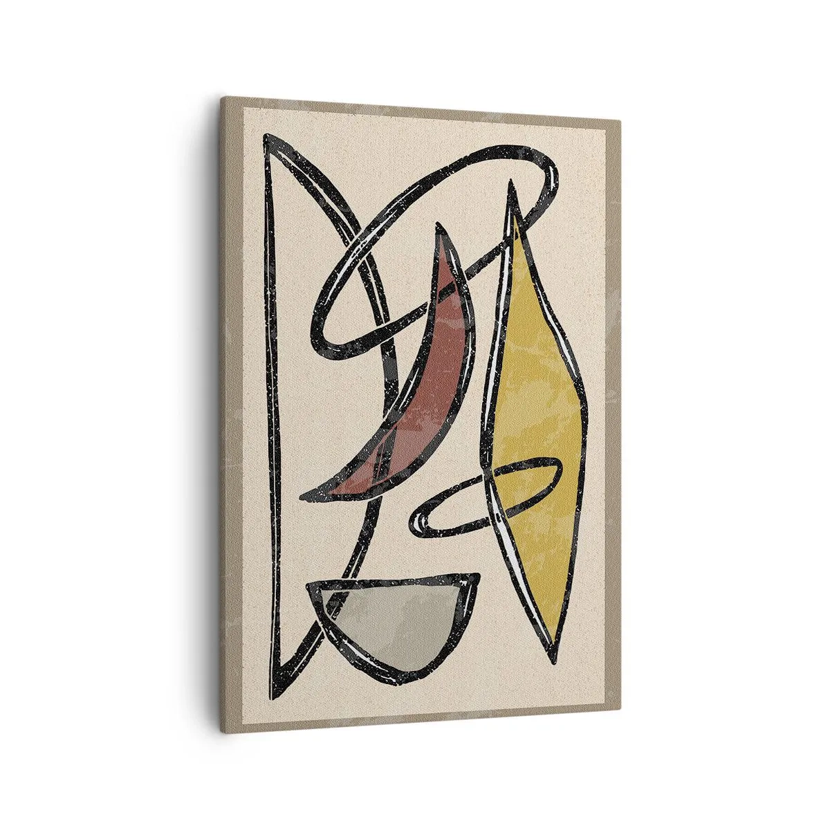 Obraz na plátne - Zvisle a vodorovne - 50x70 cm