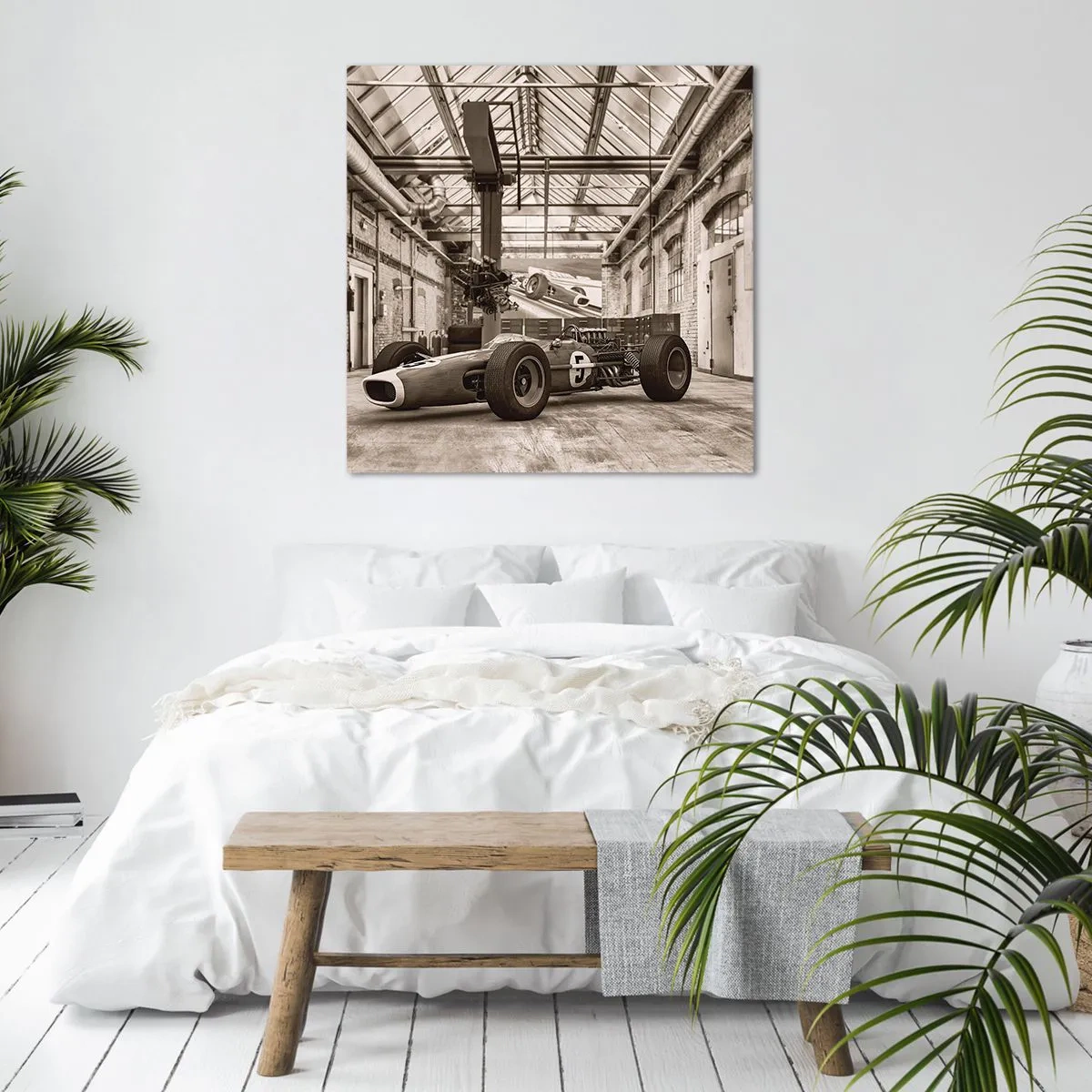 Obraz na plátne - Odpočinok víťaza - 40x40 cm