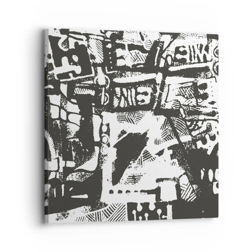 Obraz na plátne - Poriadok alebo chaos? - 30x30 cm