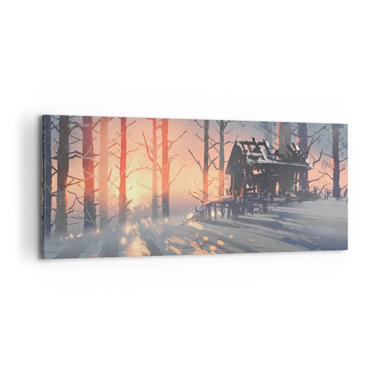 Obraz na plátne - Pozerá sa tu iba slnko - 120x50 cm