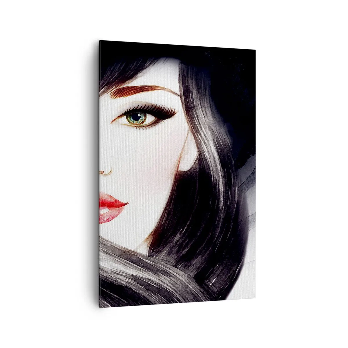 Obraz na plátne - Zafírový pohľad - 80x120 cm